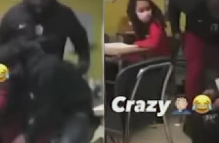 Video: profesor agrede físicamente a un estudiante que le dijo insultos racistas