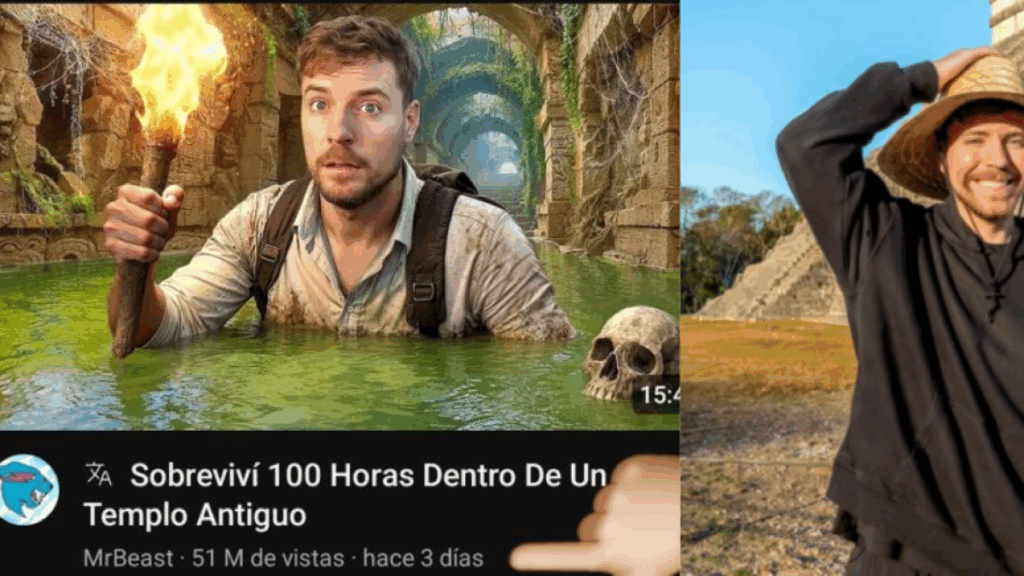 MrBeast rompe el silencio tras críticas por su video en zonas arqueológicas de México: ‘Es falso y me entristece’